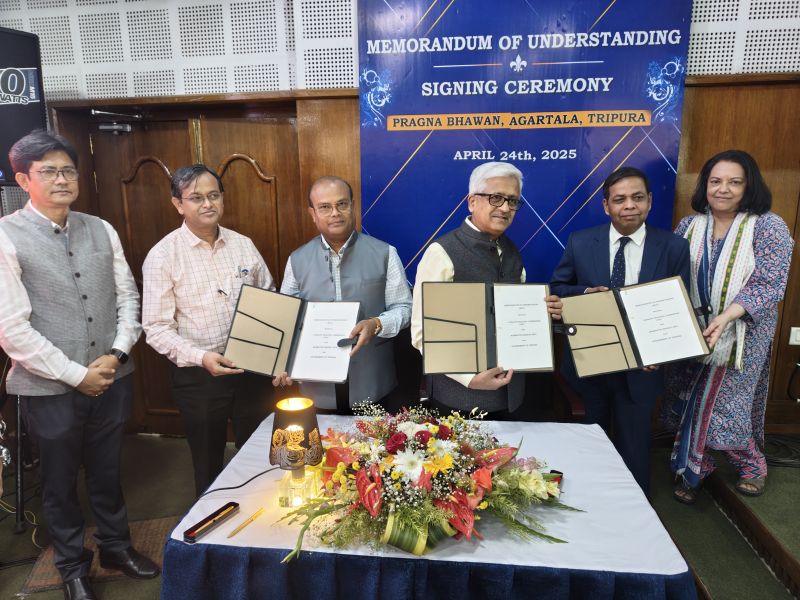 Signing of MoU between Capacity Building Commission (CBC), Karmyogi Bharat and the Government of Tripura - Image 4
