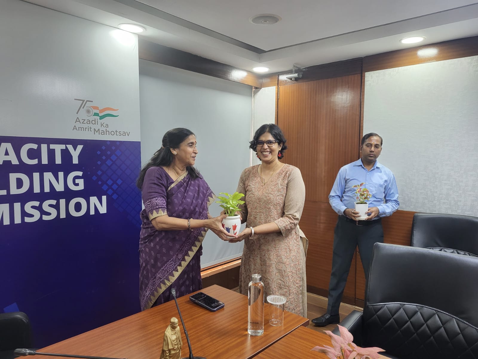 Team CBC bid farewell to Ms. V. Lalithalakshmi, Secretary, Capacity Building Commission and CEO, Karmyogi Bharat. - Image 2