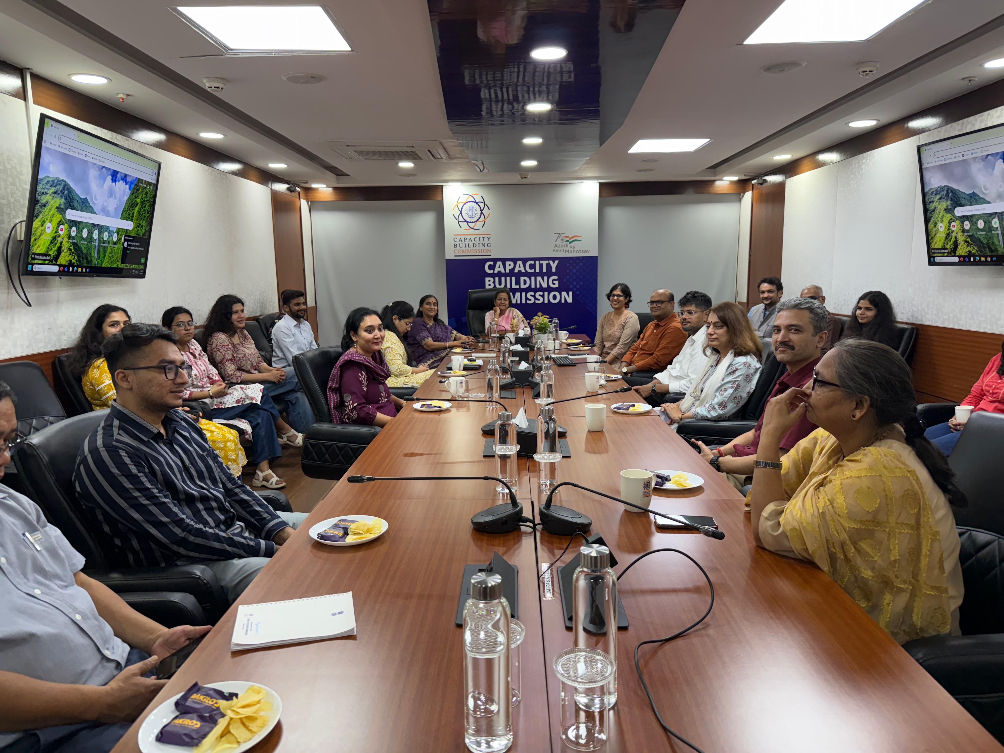 Team CBC bid farewell to Ms. V. Lalithalakshmi, Secretary, Capacity Building Commission and CEO, Karmyogi Bharat. - Image 3