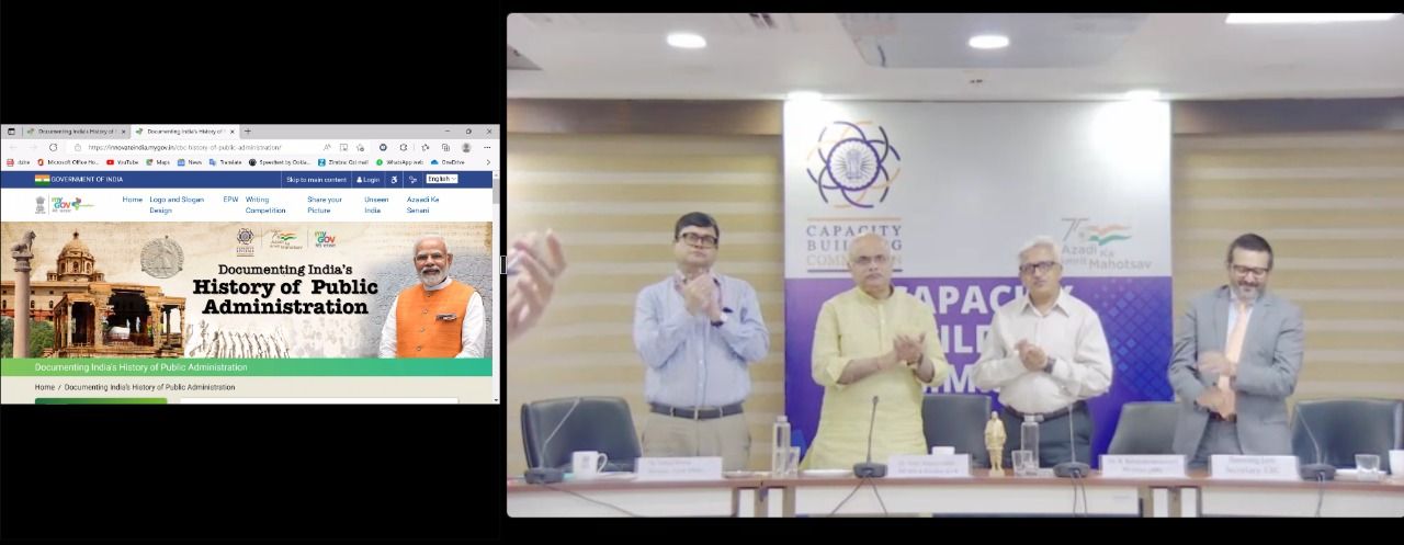Documenting Indian History of Public Administration Portal Launch - Image 2