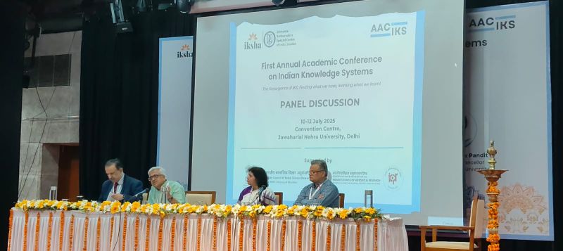 Dr. R Balasubramaniam, Member-HR, Capacity Building Commission, participated as a panelist in the session on “IKS and Institutional Building” - Image 3