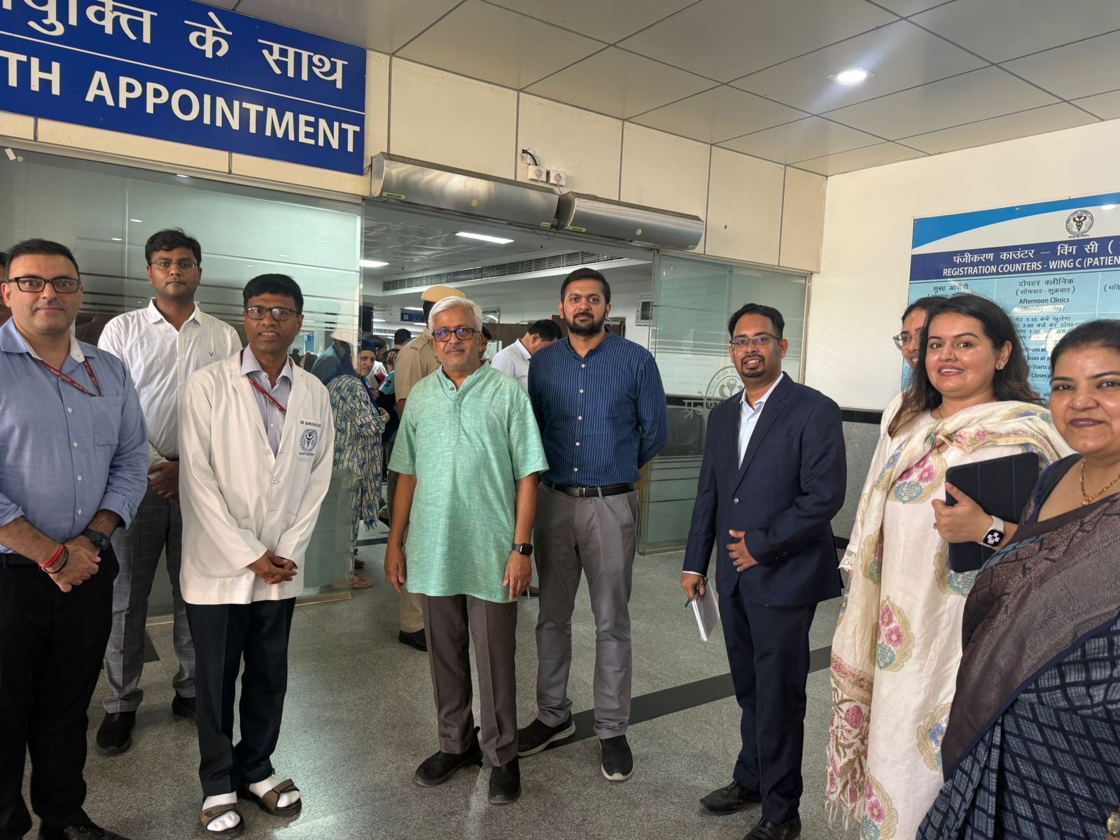 Dr. R Balasubramaniam, Member HR, Capacity Building Commission, and the team visited AIIMS, Delhi - Image 2