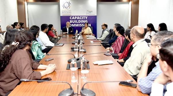 Mrs. S. Radha Chauhan assumes charge as Chairperson, Capacity Building Commission - Image 3