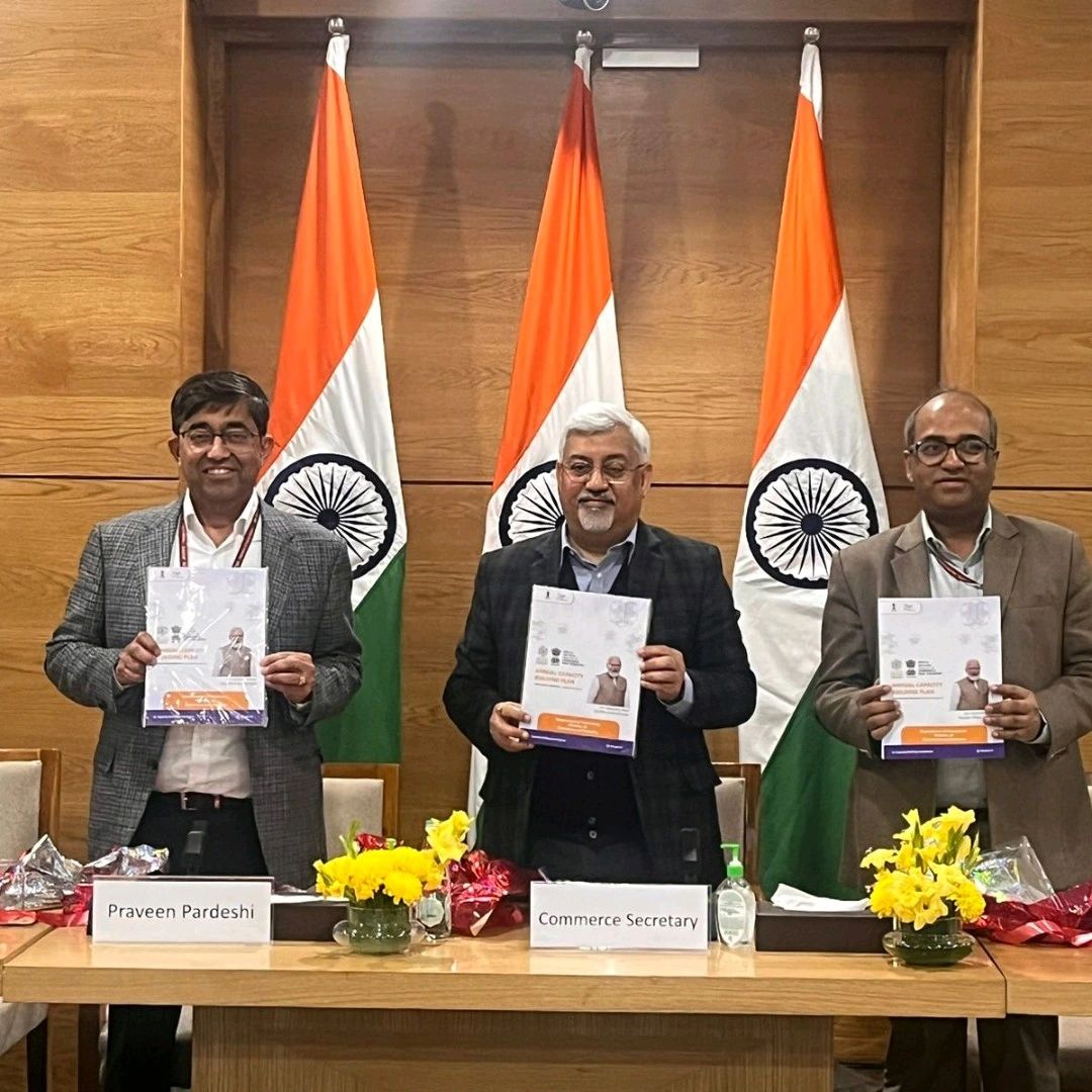 Dept of Commerce Ministry of Commerce and Industry, Government of India launched its Annual Capacity Building Plan - Image 2