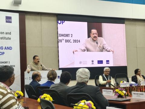 MoS Dr. Jitendra Singh inaugurated the Advanced Case Writing and Teaching Workshop, and launched the Amrit Gyaan Kosh Portal - Image 2