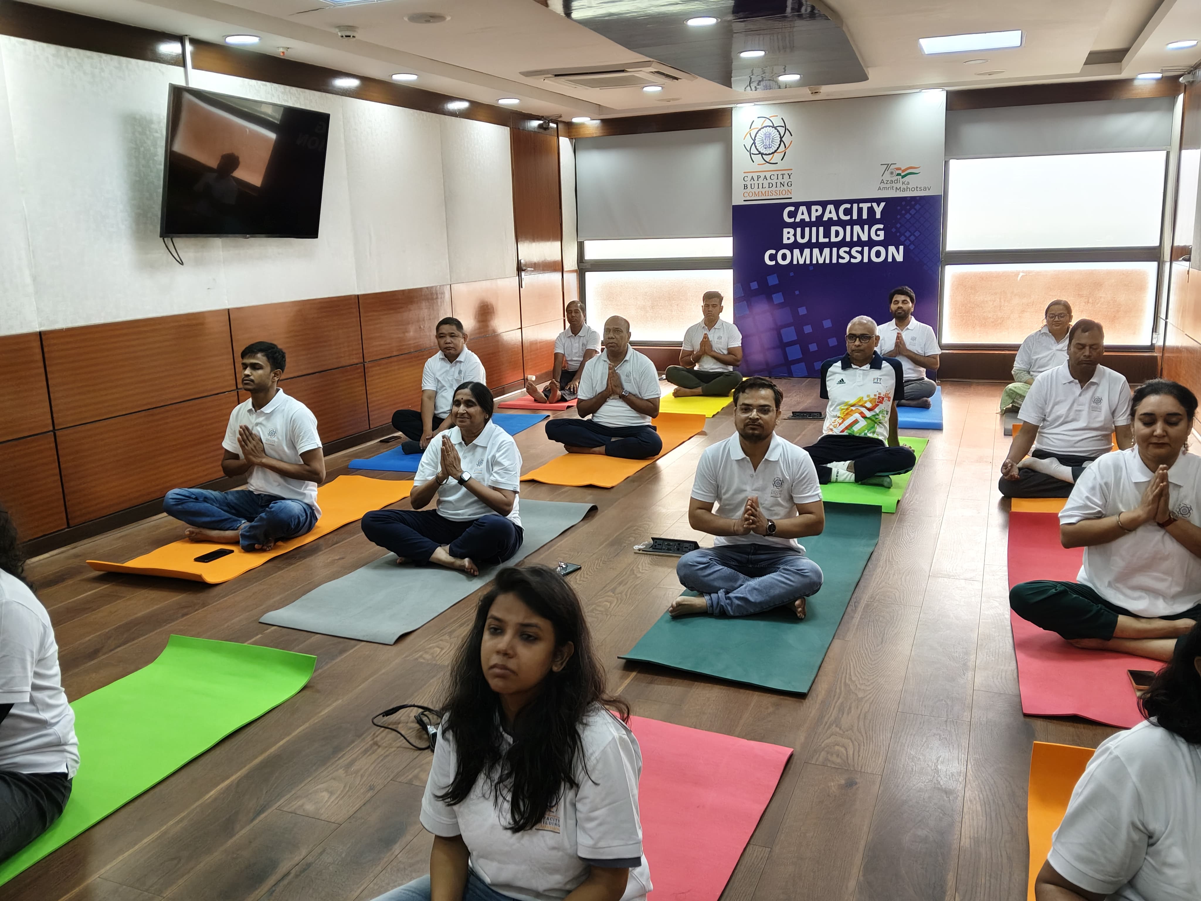 Glimpses of International Yoga Day 2025 Celebrations at Capacity Building Commission(CBC) - Image 6